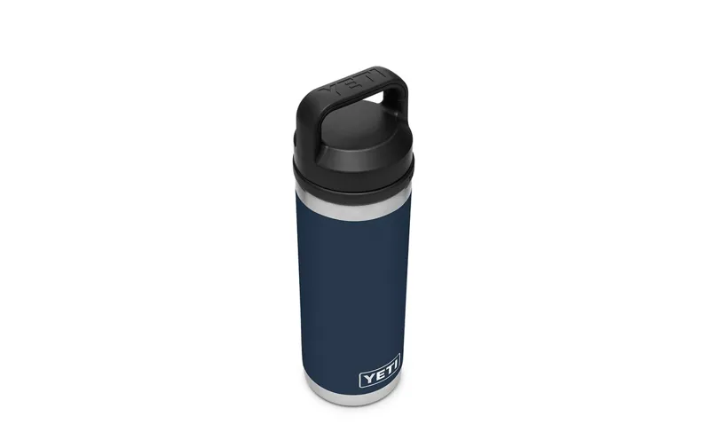 YETI RAMBLER 18 OZ BOTTLE WITH CHUG CAP - Navy-1